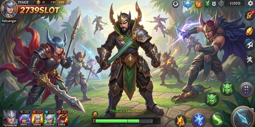 Tampilan gameplay seru dari 2739SLOT yang penuh tantangan MMORPG.
