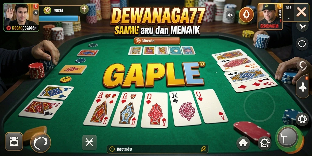 Tampilan gameplay DEWANAGA77 yang seru dan kompetitif.